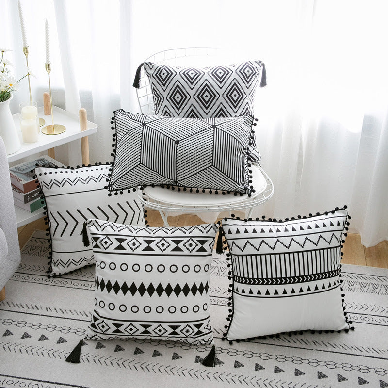 Bohemian boho throw pillow cushion cover
