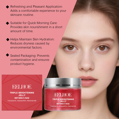 Antioxidant brightening astaxanthin face gel