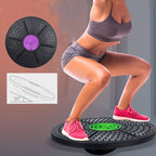 360-degree wobble balance board for core and stability