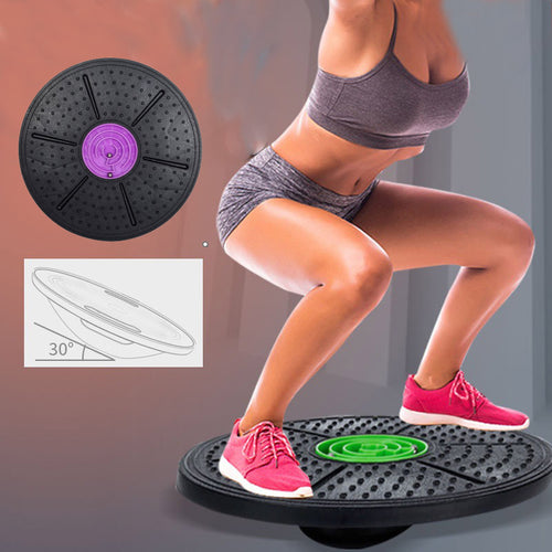 360-degree wobble balance board for core and stability