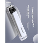 Nail Clipper – Anti-Splash Stainless Steel Clipper with File