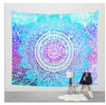 Bohemian mandala wall hanging tapestry throw