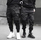 Men's harem hip-hop streetwear cargo jogger pants