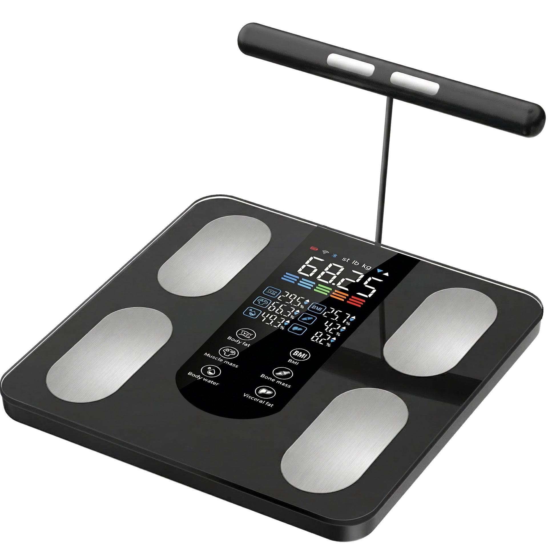 8-electrode Bluetooth smart body fat scale