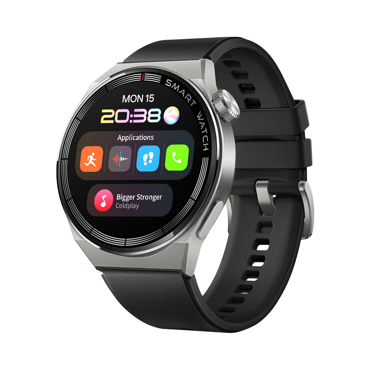 Bluetooth calling fitness and heart rate smartwatch