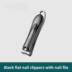 Nail Clipper – Anti-Splash Stainless Steel Clipper with File