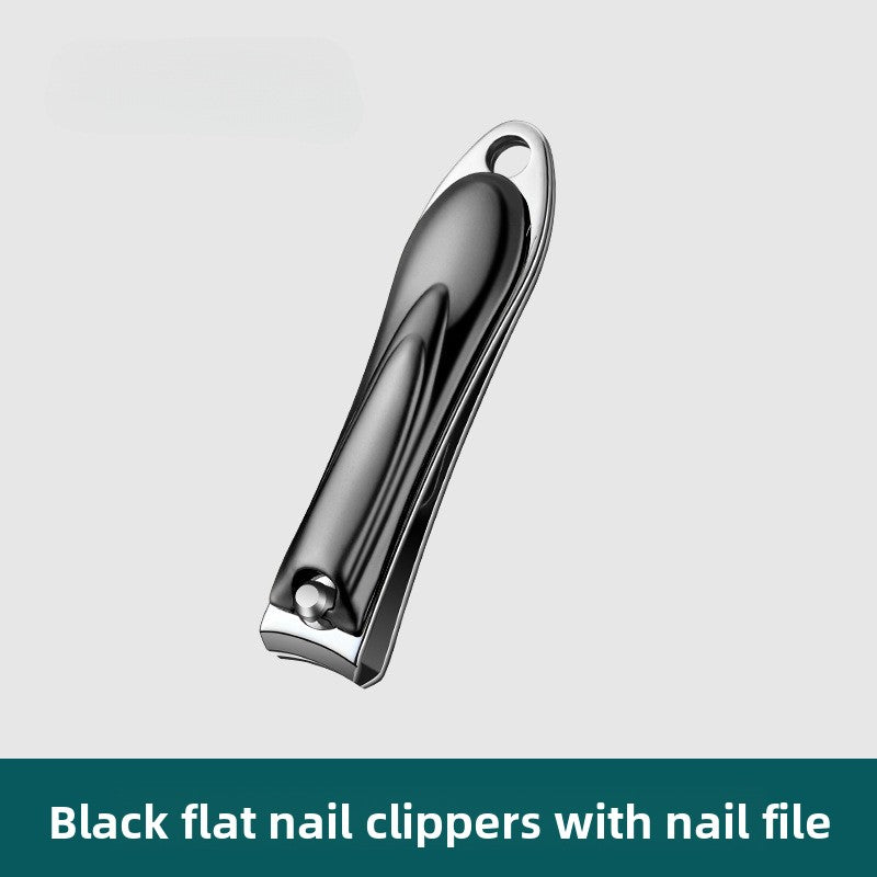 Nail Clipper – Anti-Splash Stainless Steel Clipper with File