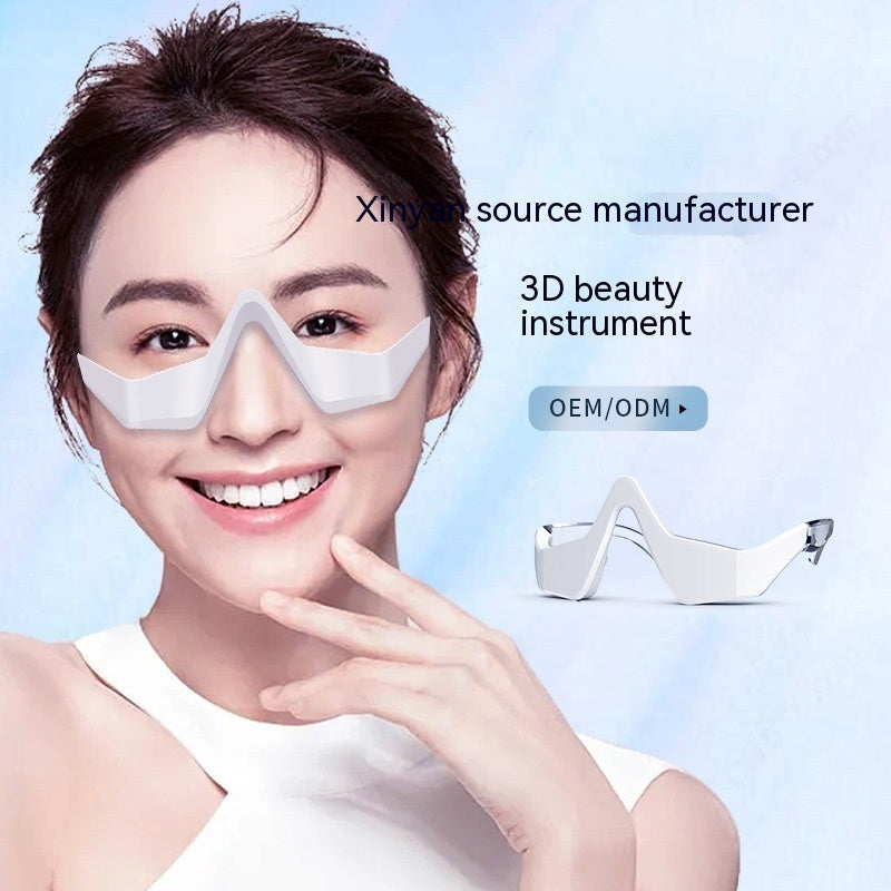 Rechargeable anti-aging EMS eye care massager device