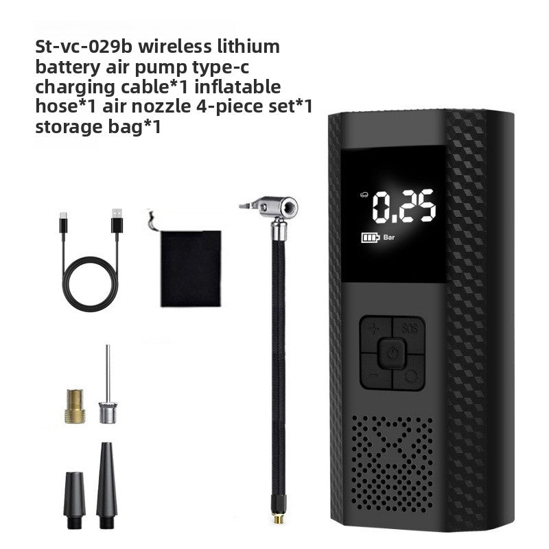 Cordless Tire Inflator – Portable Electric Air Pump