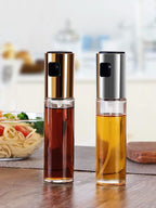 Glass oil and vinegar kitchen spray mister bottle, 100ml