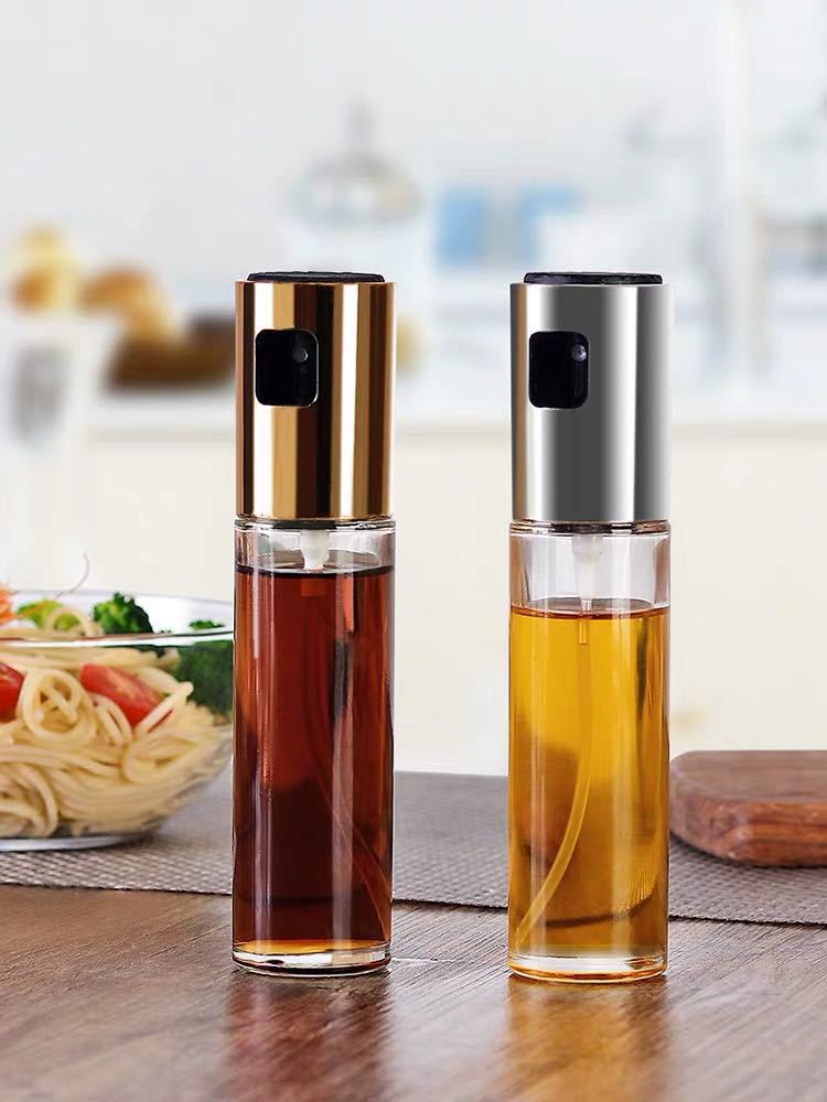 Glass oil and vinegar kitchen spray mister bottle, 100ml