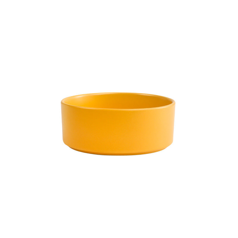 Elevated Ceramic Pet Bowl – Raised Dog & Cat Feeder