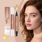 Precise silky-tip dual-ended liquid eyeliner pen, 4ml