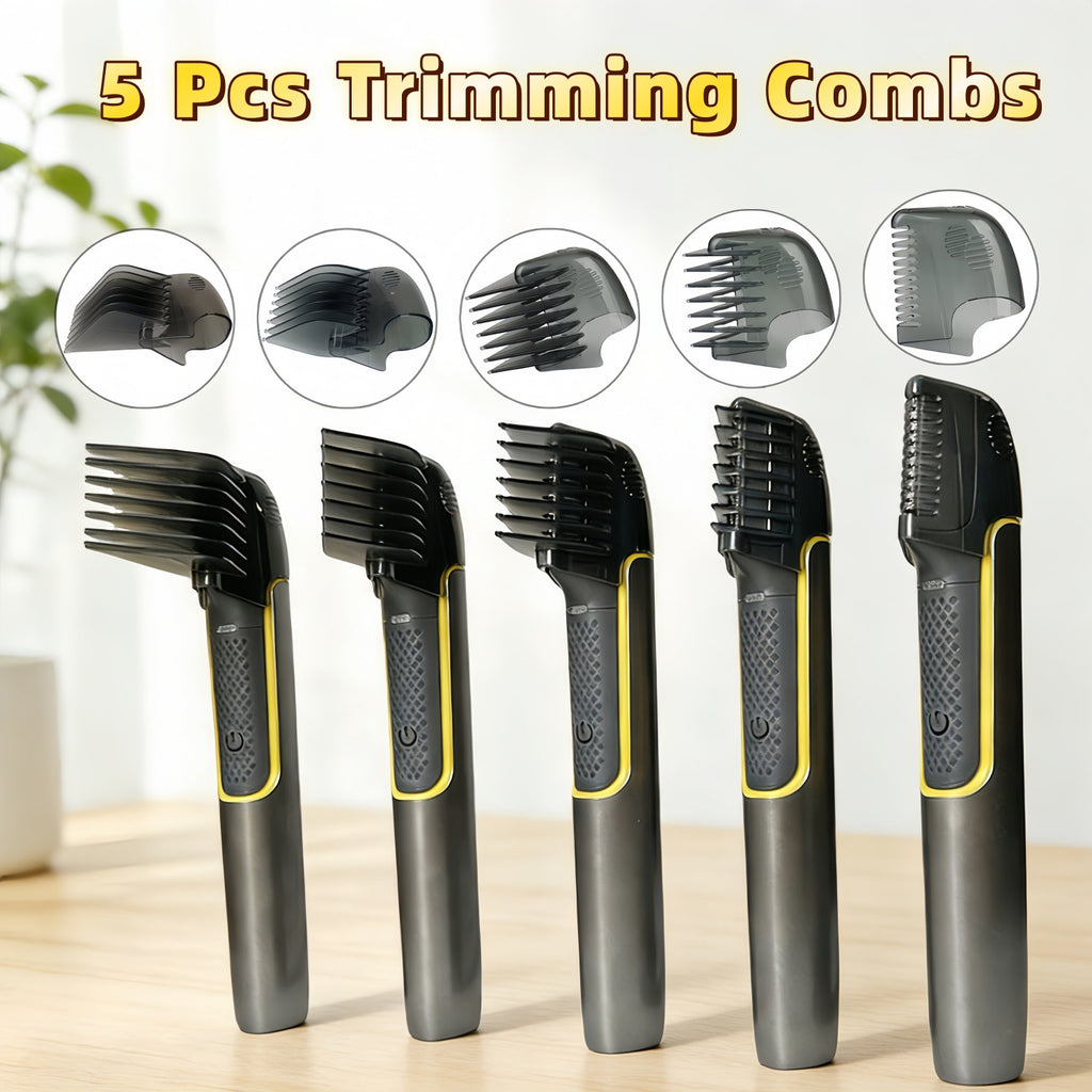 Body Hair Trimmer – Rechargeable Waterproof Back Shaver