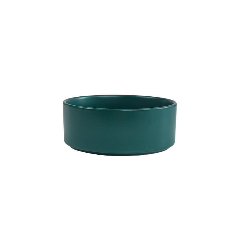 Elevated Ceramic Pet Bowl – Raised Dog & Cat Feeder