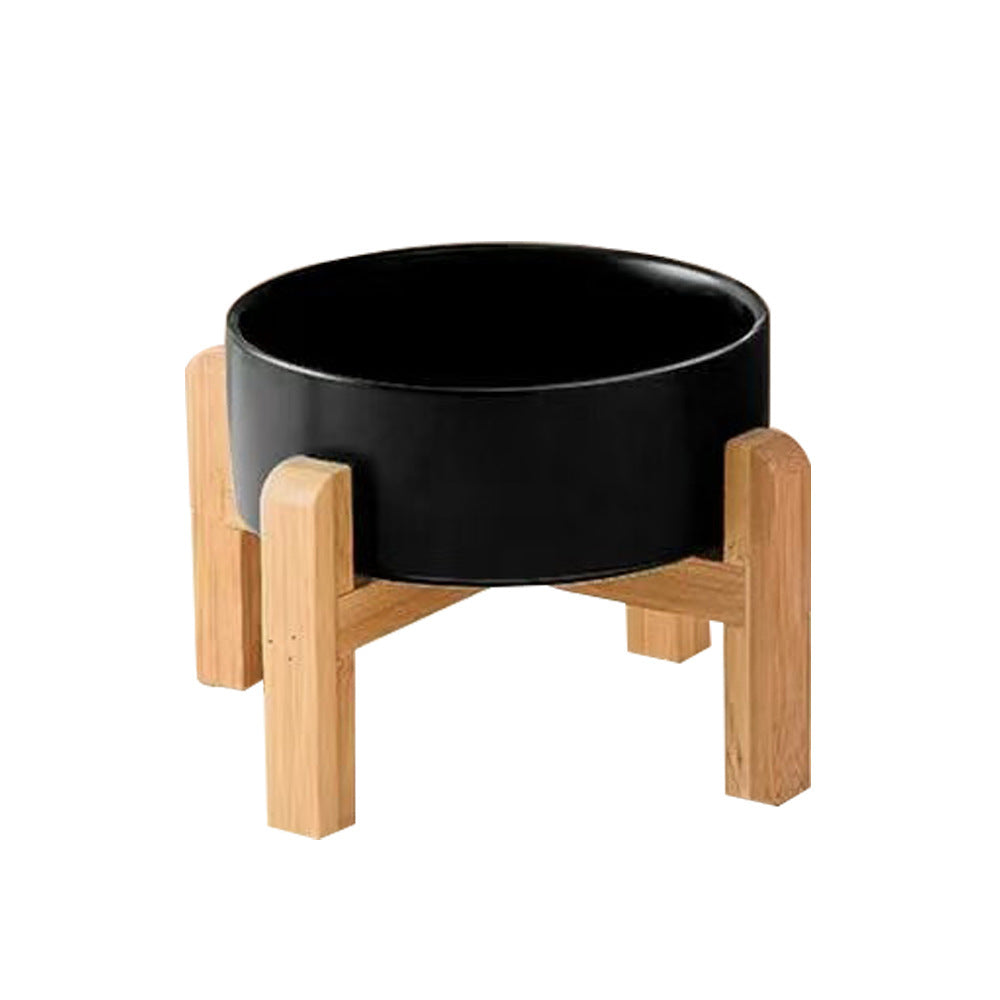 Elevated Ceramic Pet Bowl – Raised Dog & Cat Feeder