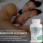 Magnesium glycinate relaxation and muscle support capsules