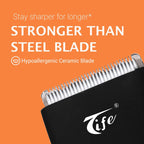 Pet Grooming Clipper – Waterproof Ceramic-Blade Pet Shaver