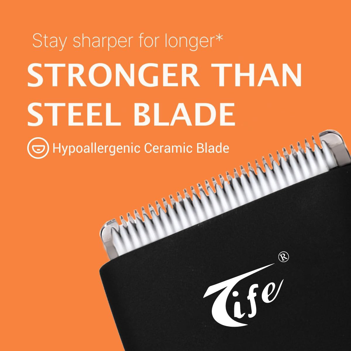 Pet Grooming Clipper – Waterproof Ceramic-Blade Pet Shaver