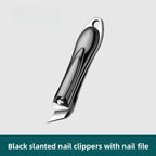 Nail Clipper – Anti-Splash Stainless Steel Clipper with File