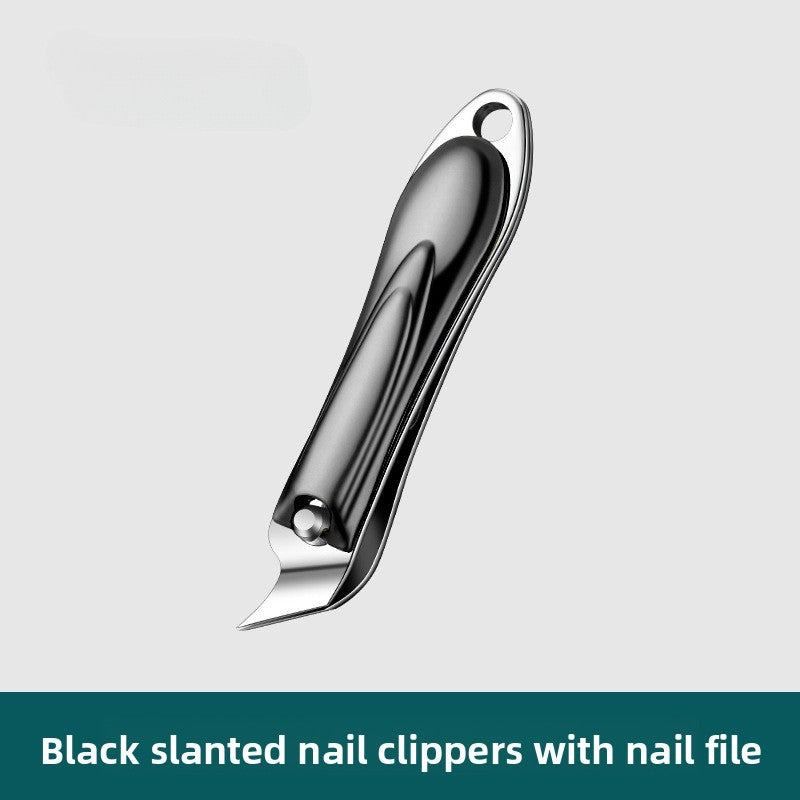 Nail Clipper – Anti-Splash Stainless Steel Clipper with File