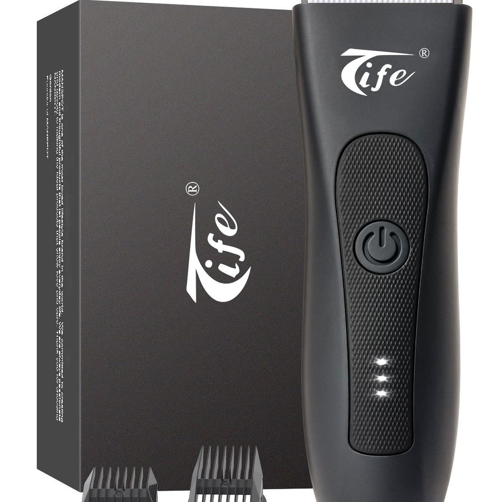 Waterproof ceramic-blade pet grooming clipper shaver