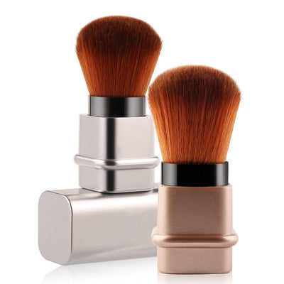 Portable Makeup Brush – Compact Travel Foundation Brush