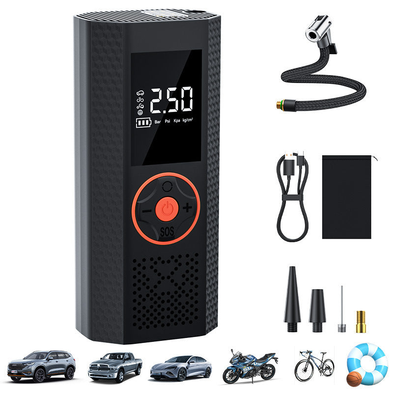 Cordless Tire Inflator – Portable Electric Air Pump