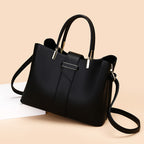 Soft PU retro bucket crossbody shoulder handbag