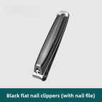 Nail Clipper – Anti-Splash Stainless Steel Clipper with File