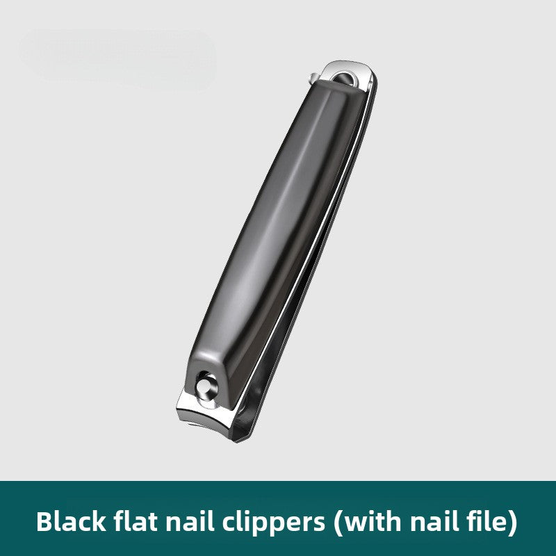 Nail Clipper – Anti-Splash Stainless Steel Clipper with File