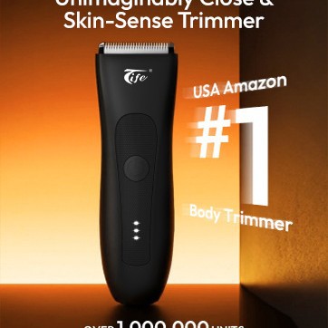 Pet Grooming Clipper – Waterproof Ceramic-Blade Pet Shaver
