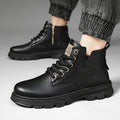 Men's casual high-top suede leather boots