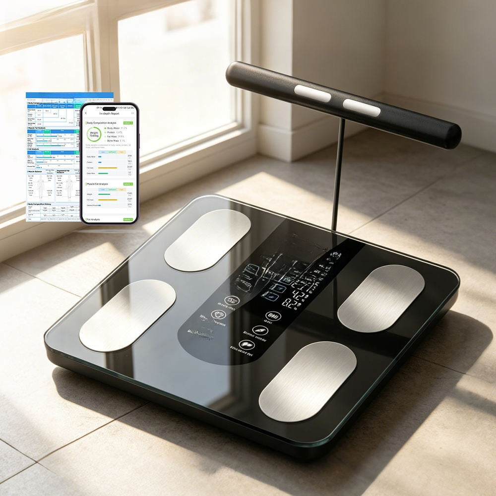 Smart Body Fat Scale – 8-Electrode Bluetooth Scale