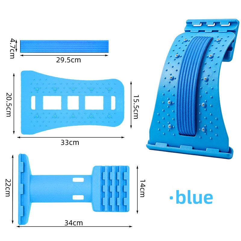 Lumbar Support Back Stretcher – Posture & Pain Relief Massager by OEM