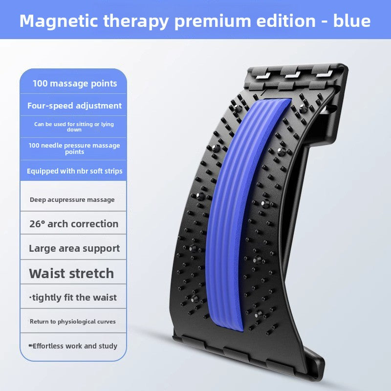 Lumbar Support Back Stretcher – Posture & Pain Relief Massager by OEM
