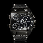 Men's analog-digital dual-display sports watch