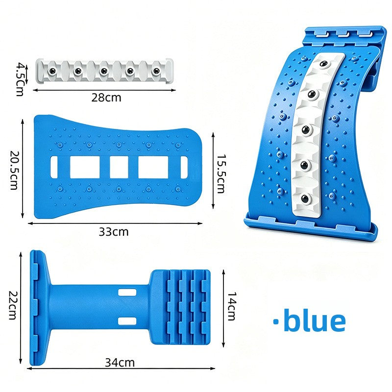 Lumbar Support Back Stretcher – Posture & Pain Relief Massager by OEM