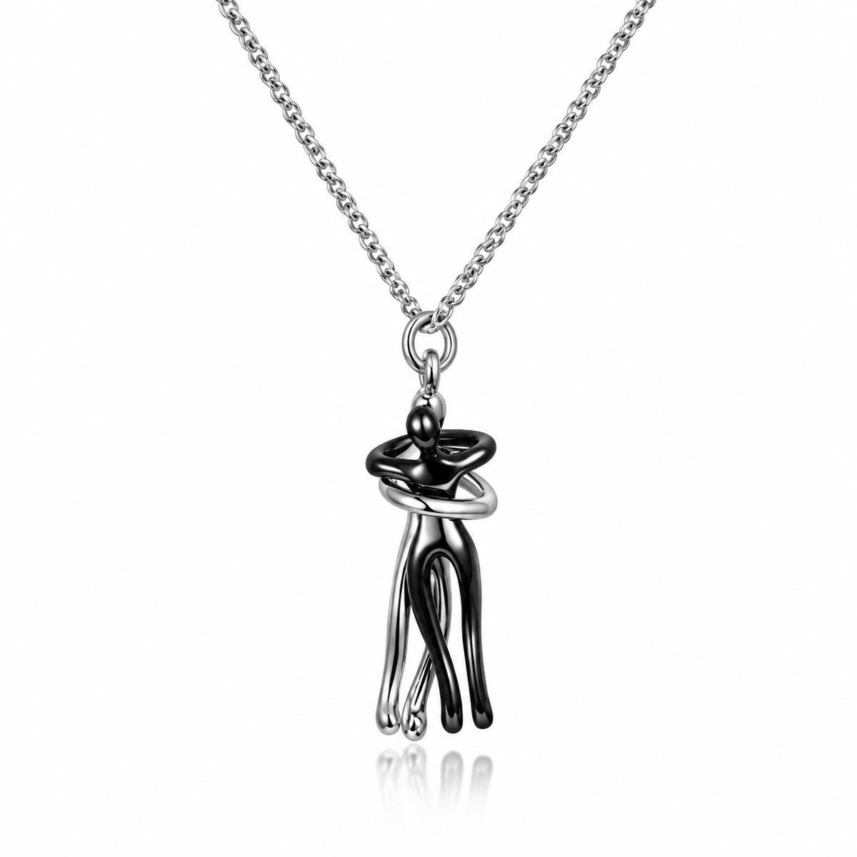 Hug Necklace – Cute Couple Clavicle Chain Pendant