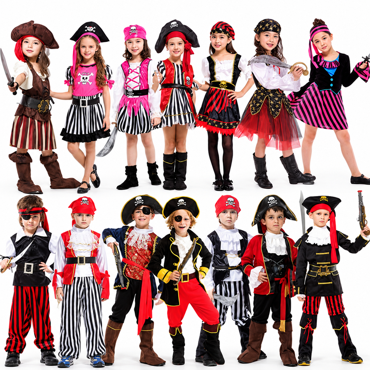 Halloween children's pirate costume