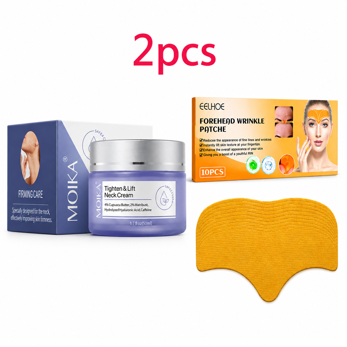Neck Firming Cream – Anti-Aging Wrinkle & Décolleté Lift (50g)