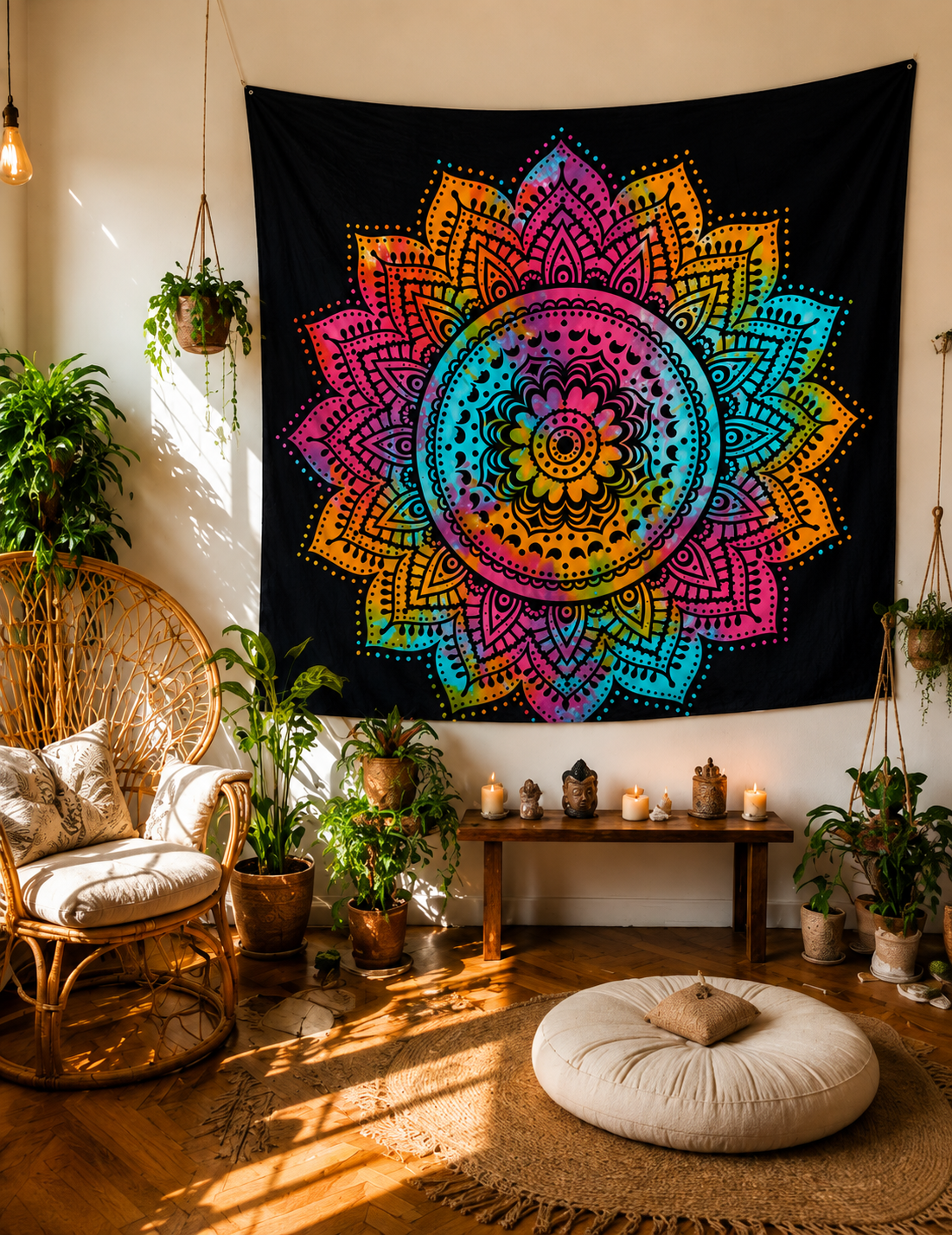 Boho Tapestry – Printed Wall Hanging & Beach Blanket