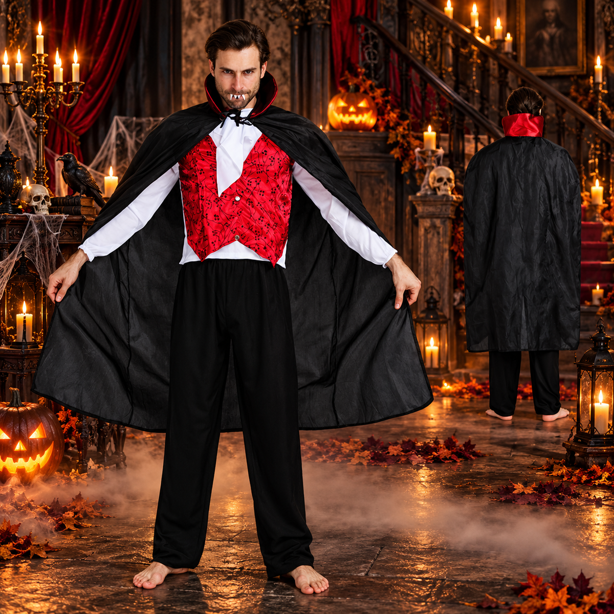 Halloween vampire show costume
