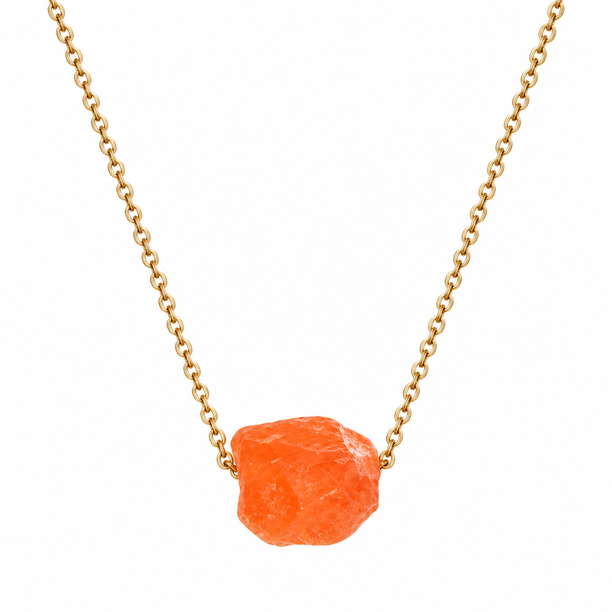 Crystal Pillar Necklace – Tree of Life Stone Pendant