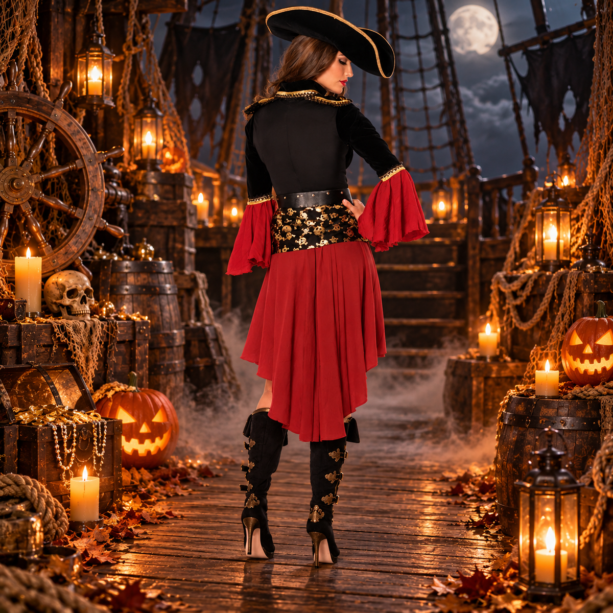 Women's Pirate Costume Halloween Costume