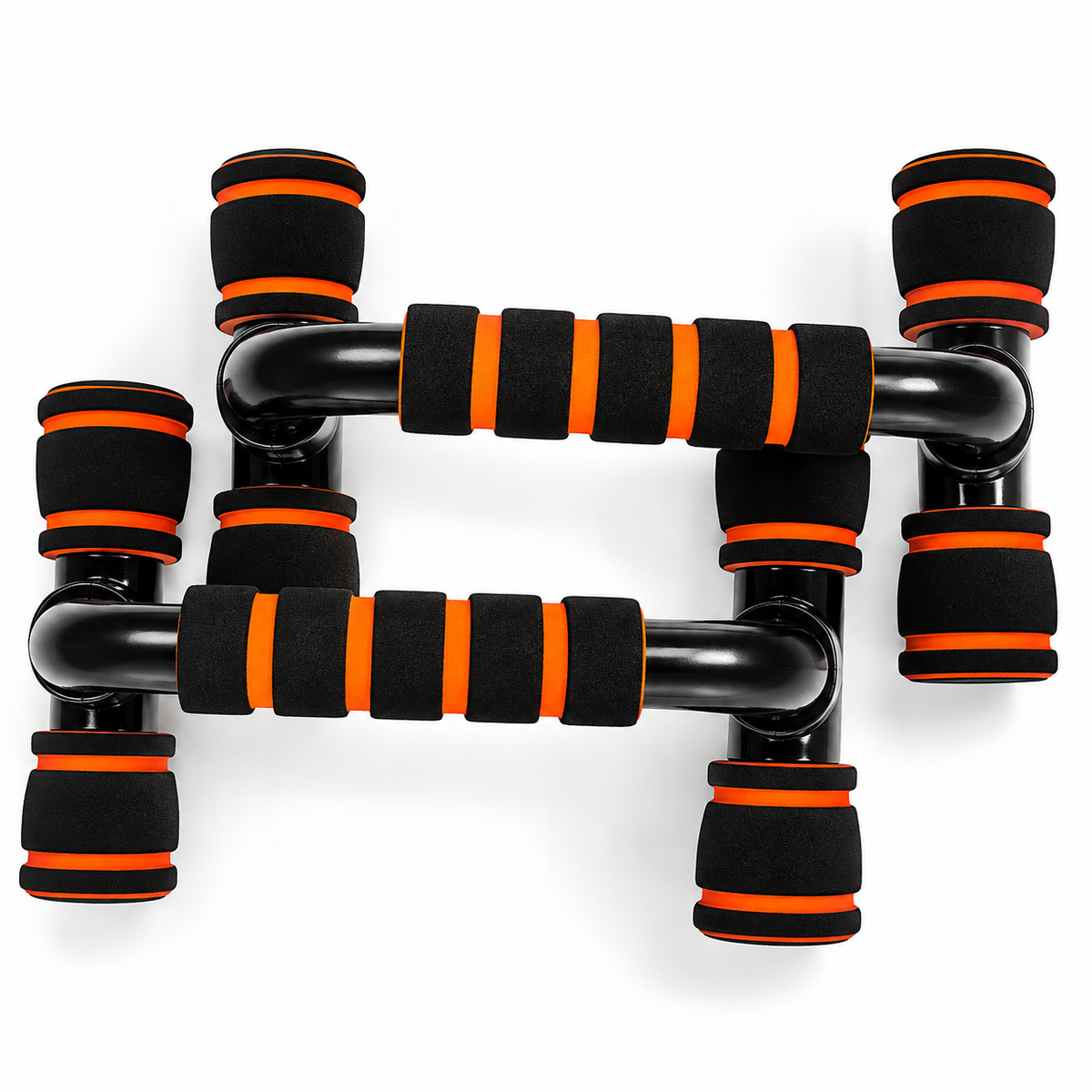 Push-Up Bars – H-Shaped Foam-Grip Push-Up Stands