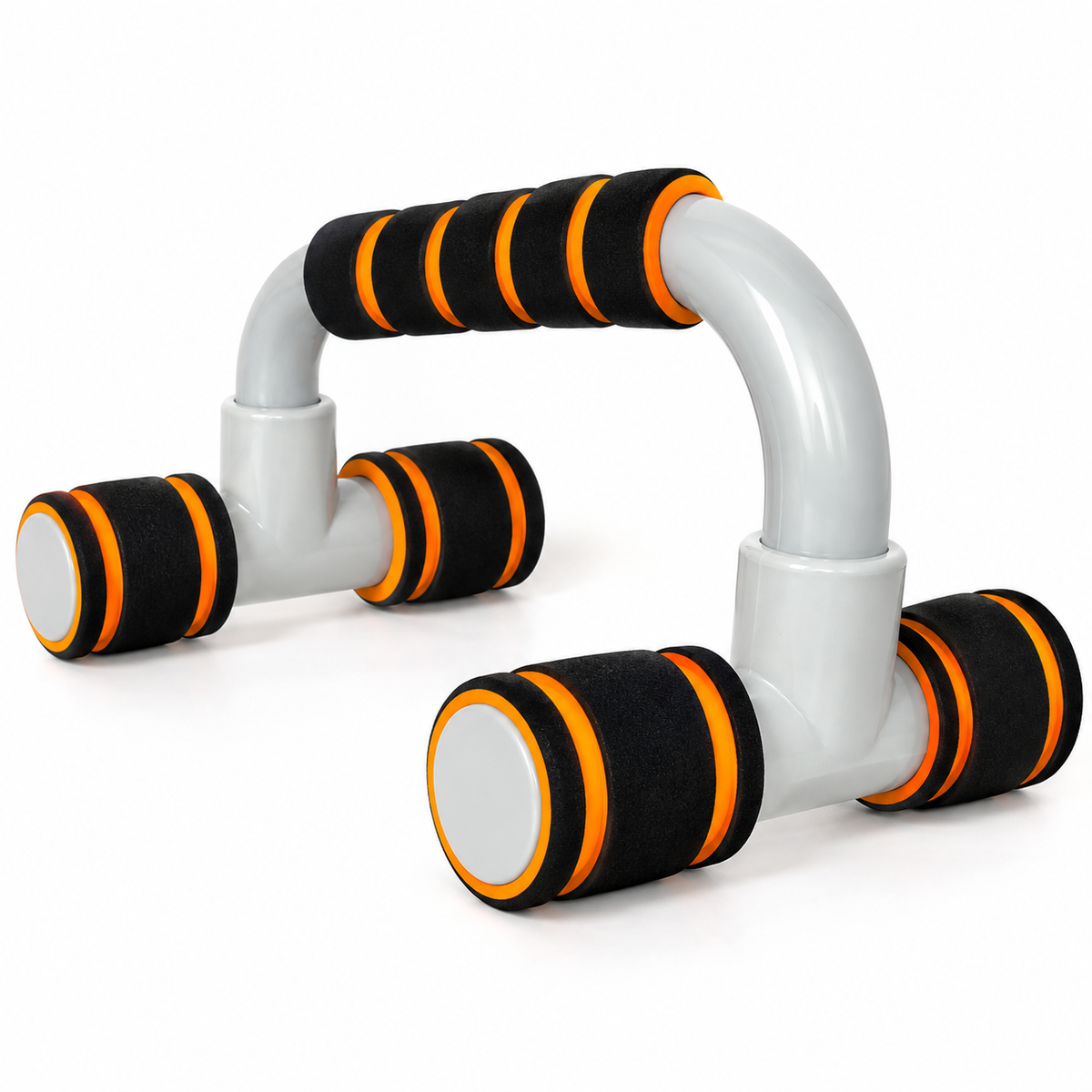 Push-Up Bars – H-Shaped Foam-Grip Push-Up Stands