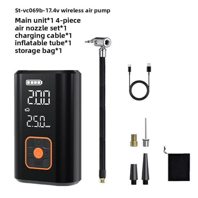Cordless Tire Inflator – Portable Electric Air Pump