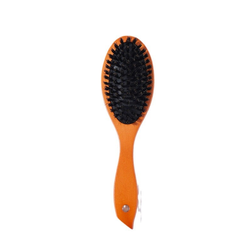 Boar Bristle Hair Brush – Wooden Air Cushion Massage Comb by OEM