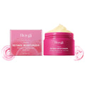 Smoothing anti-aging peach retinol face moisturizer